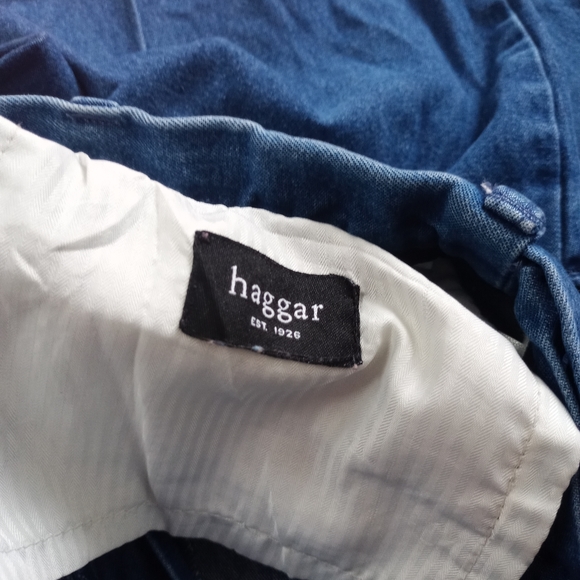 Haggar Classic Cut Denim Jeans - Picture 3 of 6